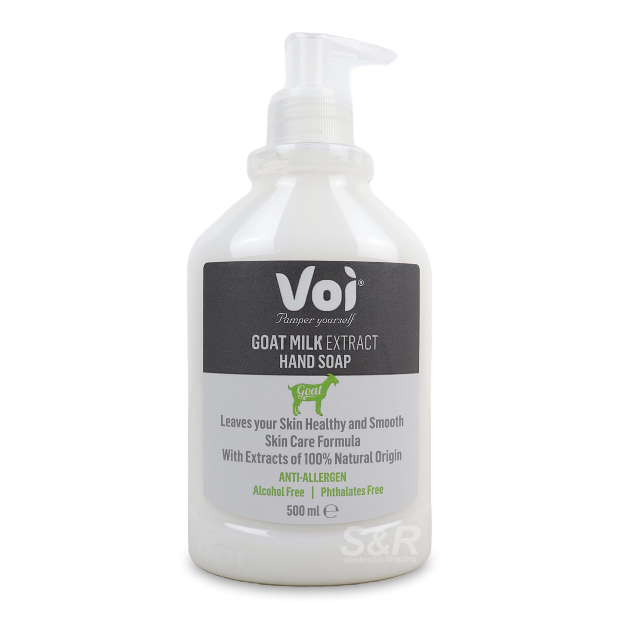 Voi Goat Milk Extract Hand Soap 500mL